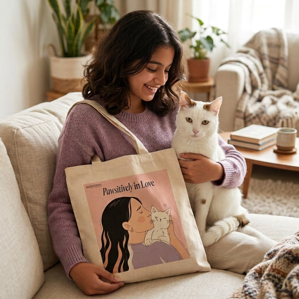 Cat Tote Bags