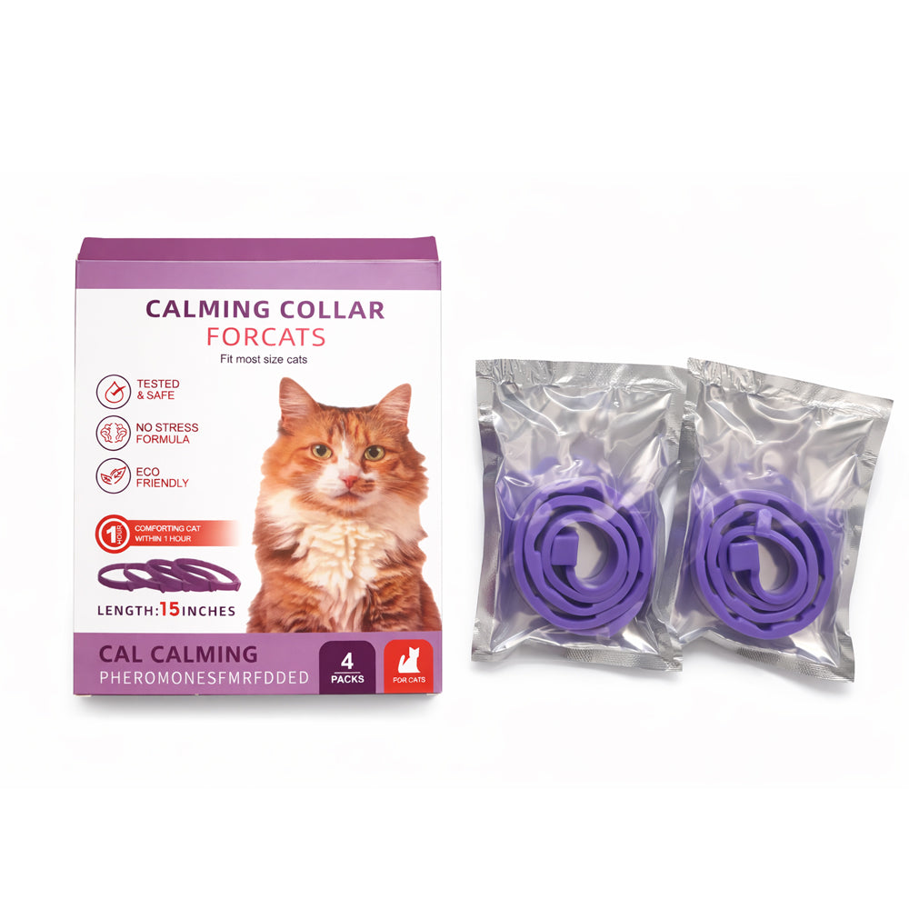 Calming Collar for Cats – Pheromone Anxiety Relief Collar - Soulpurrpose