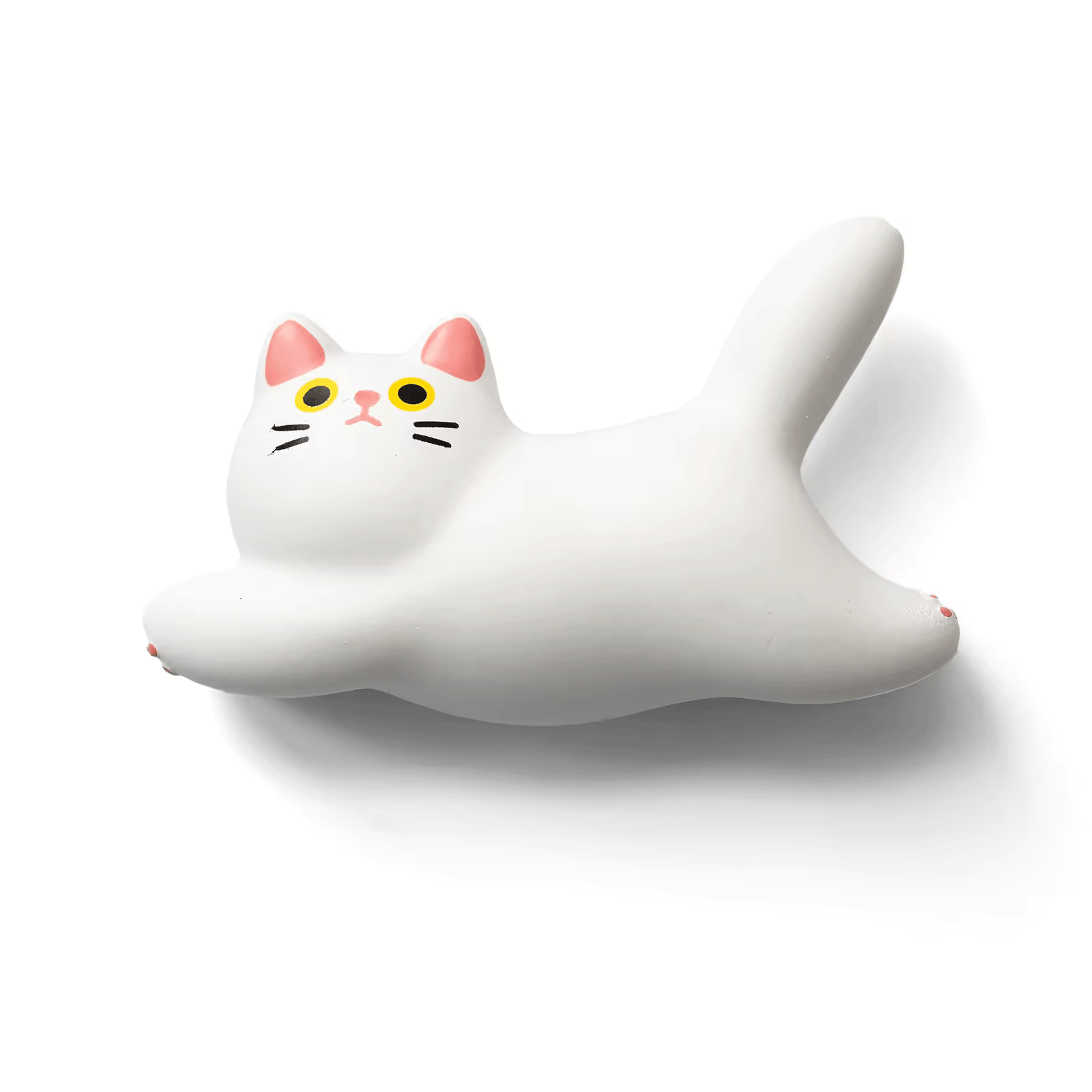 Ceramic Cat Fridge Magnet