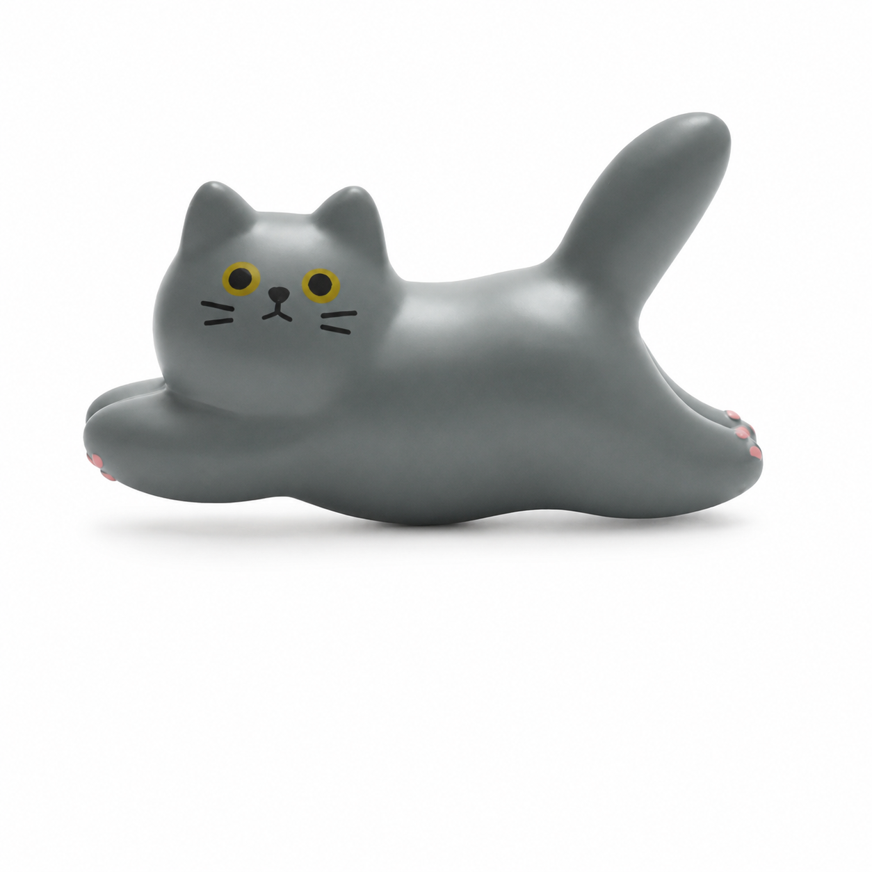 Ceramic Cat Fridge Magnet