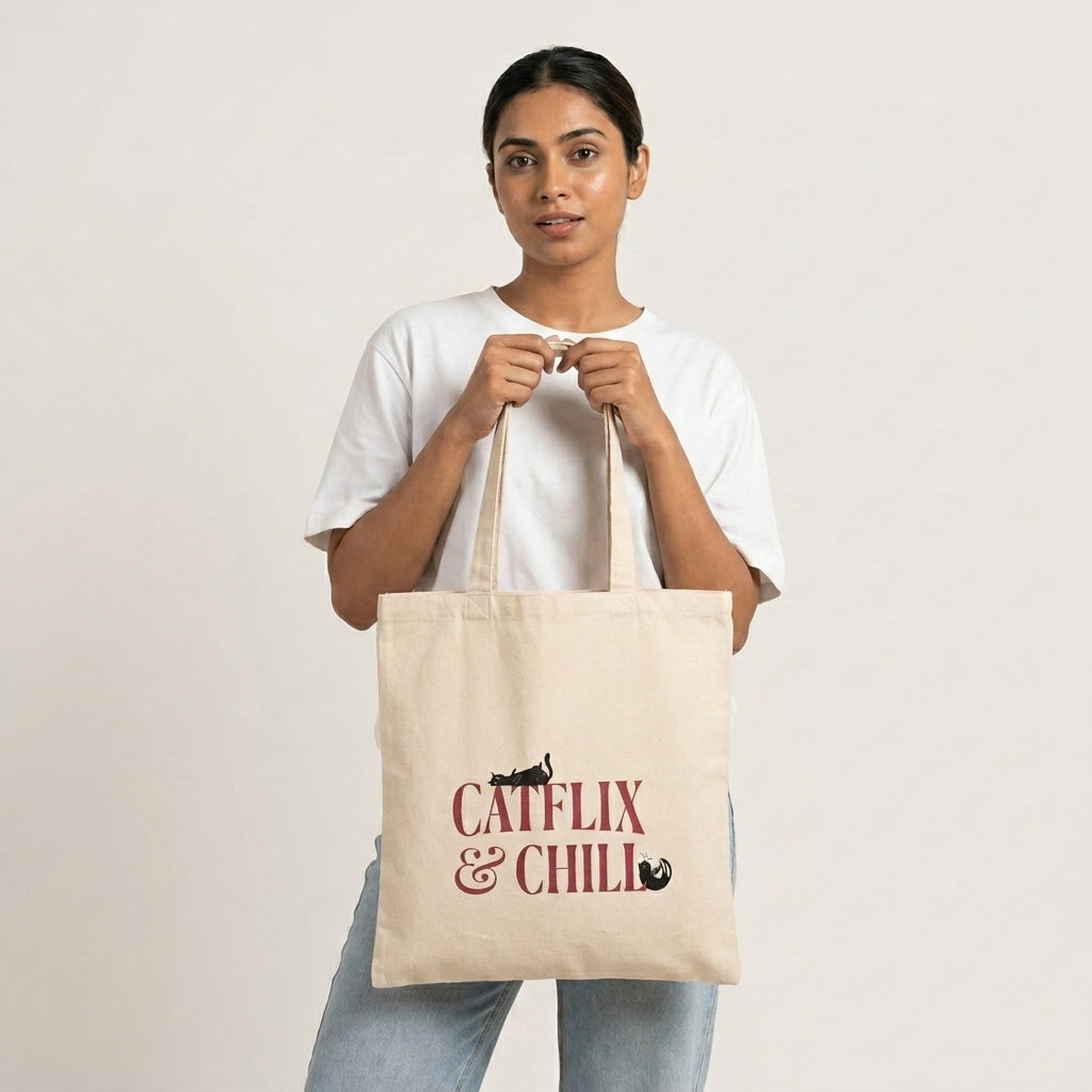 Designed Cat Lover Tote Bag Collection