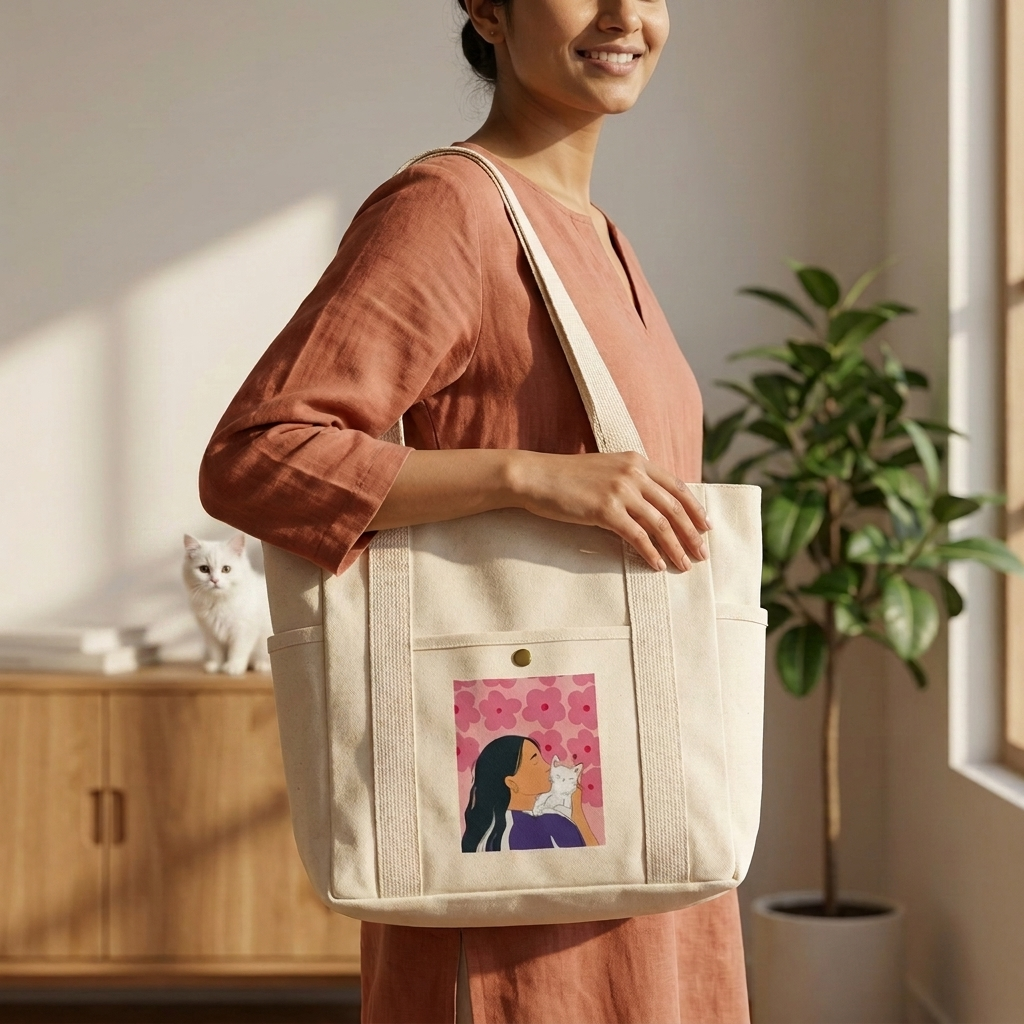 A Quiet Moment Tote