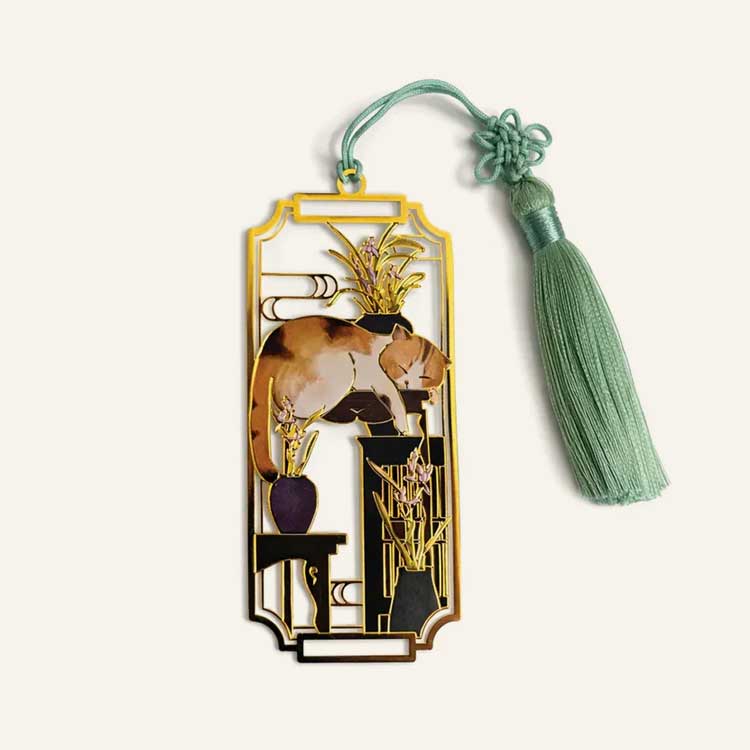 Aesthetic Cat Art Bookmarks