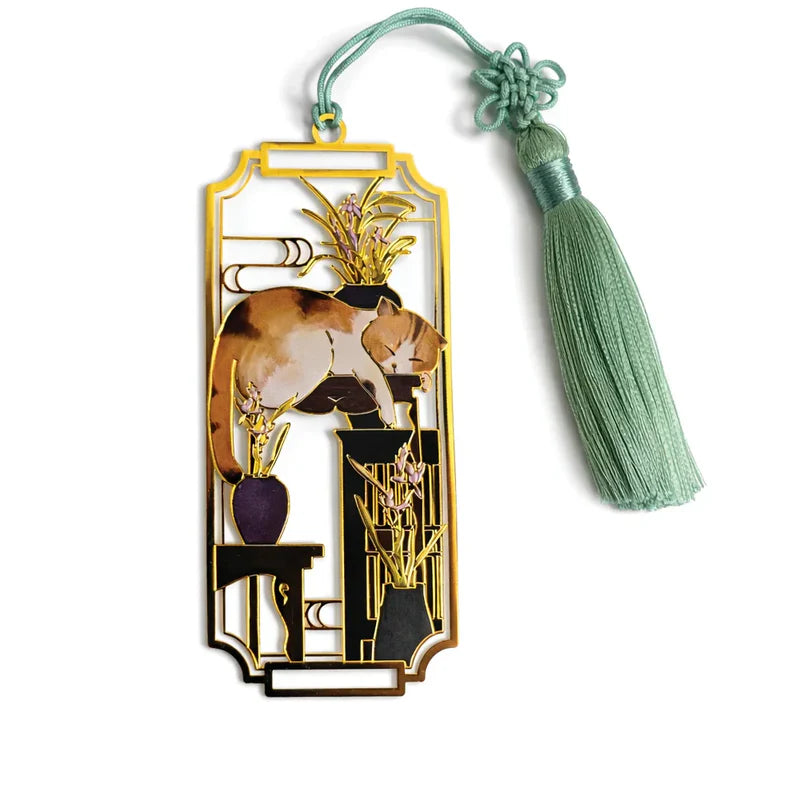 Aesthetic Cat Art Bookmarks