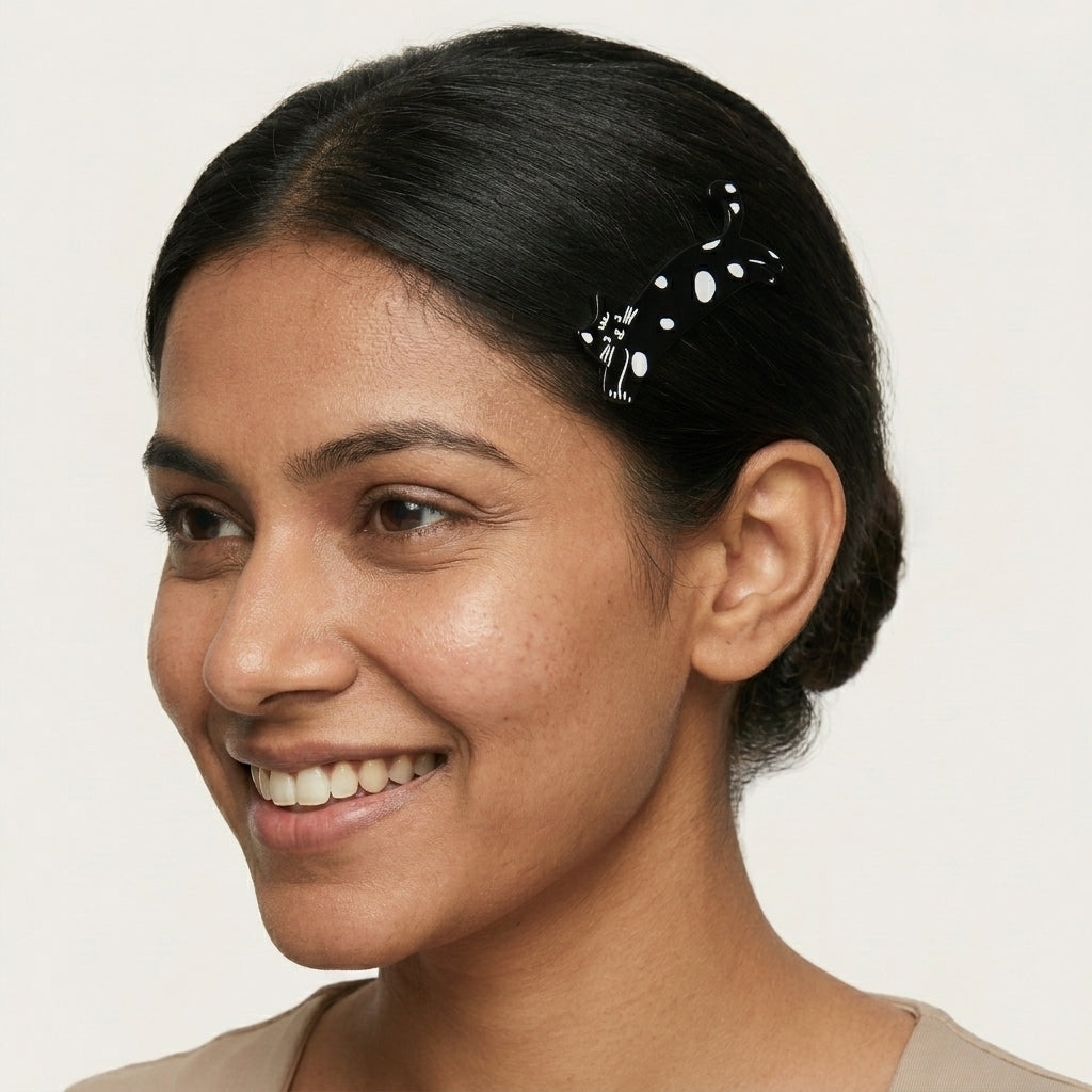 Cat Shape Long Hair Clips