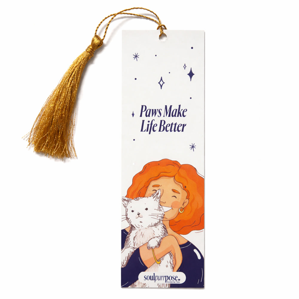 Cat Lovers Paper Bookmarks