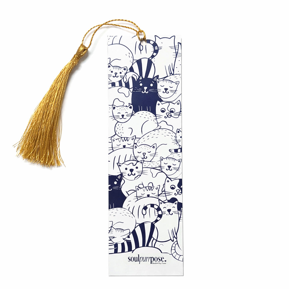 Cat Lovers Paper Bookmarks