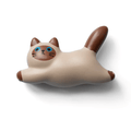 Ceramic Cat Fridge Magnet
