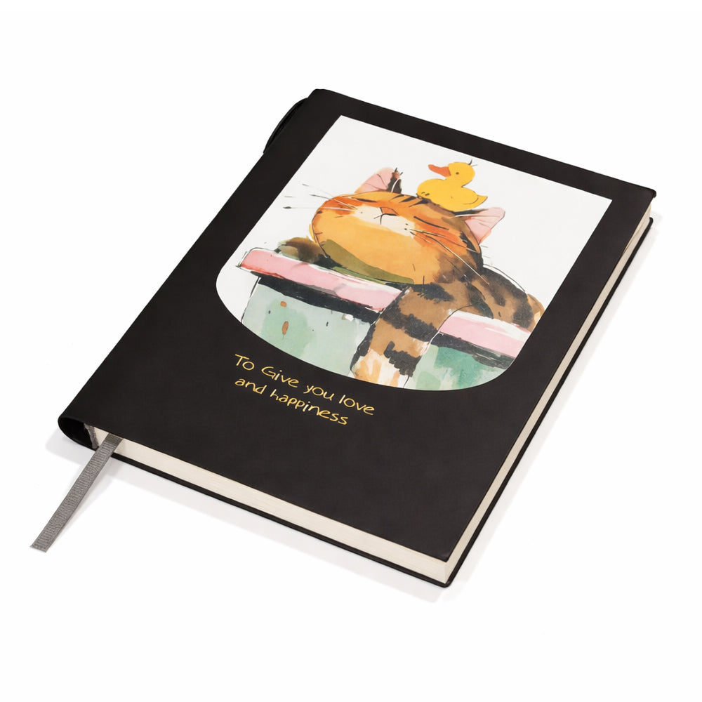 Cat Ruled Notebook Journal