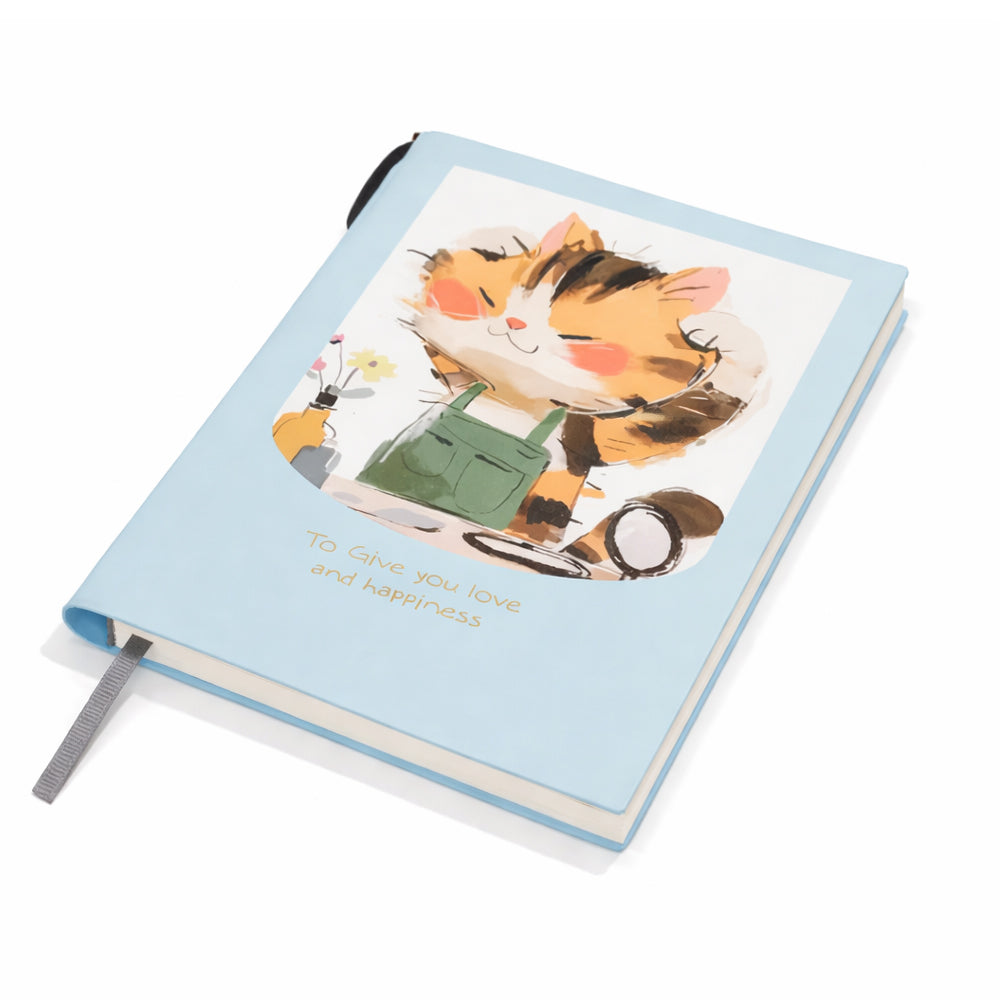 Cat Ruled Notebook Journal