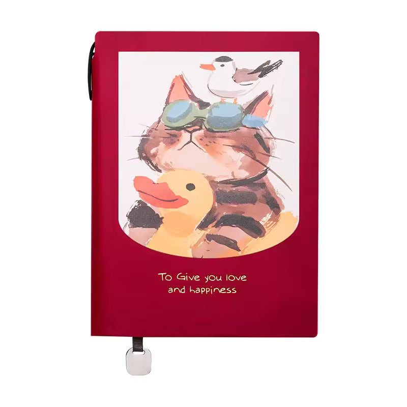 Cat Ruled Notebook Journal