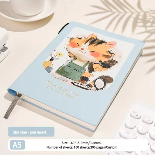 Cat Ruled Notebook Journal