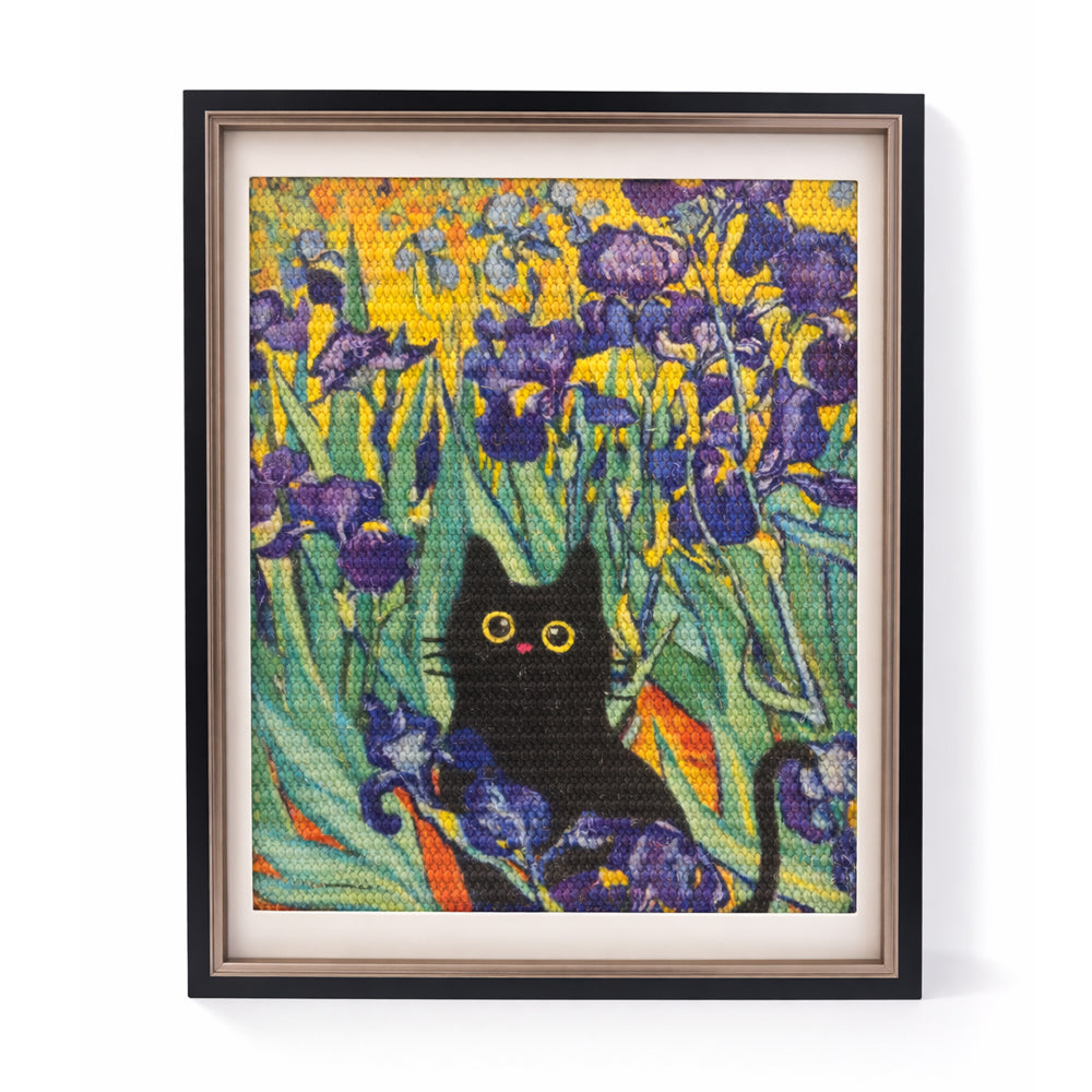 Garden Scene Wall Art Cat Scratcher - Soulpurrpose
