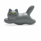 Ceramic Cat Fridge Magnet