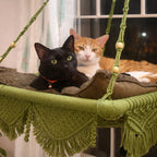 Handcrafted Hammock for Cozy, Elevated Cat Naps