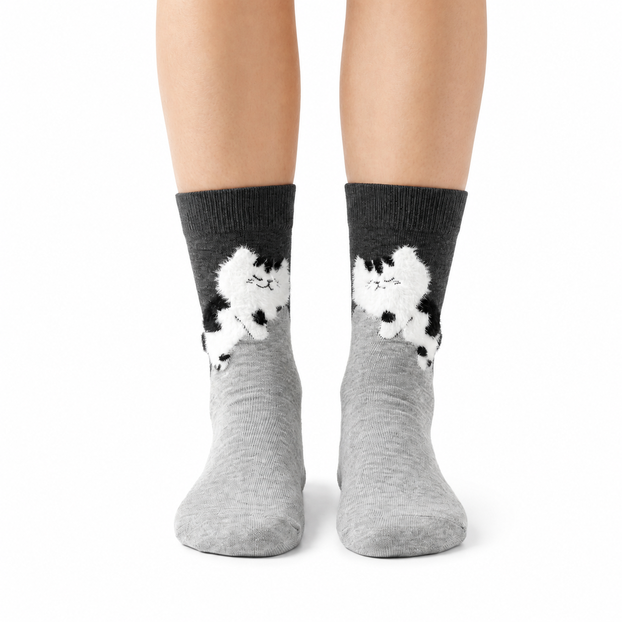 Purrfect Paws Cat Socks