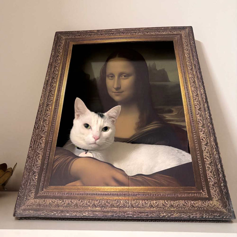 Mona Lisa Cat Scratcher
