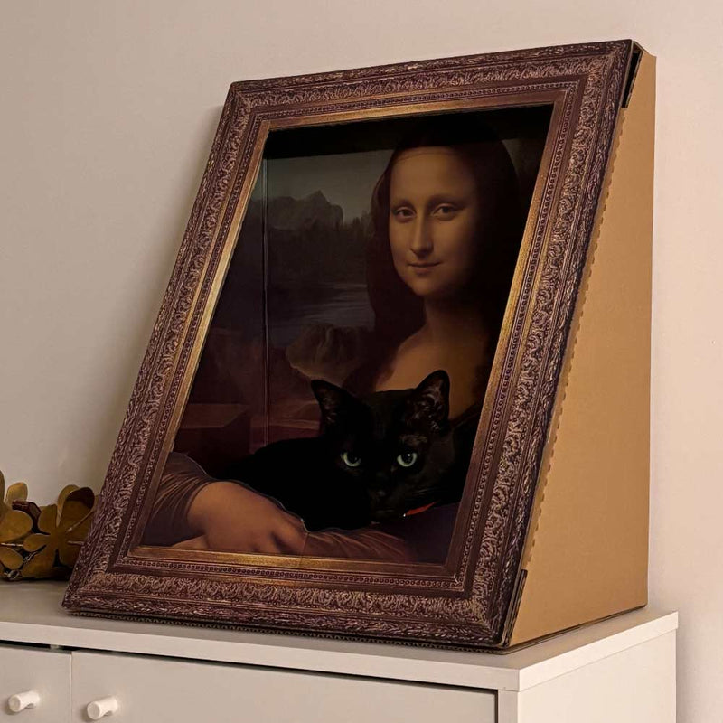 Mona Lisa Cat Scratcher