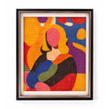 Monalisa Abstract Wall Art Cat Scratcher - Soulpurrpose