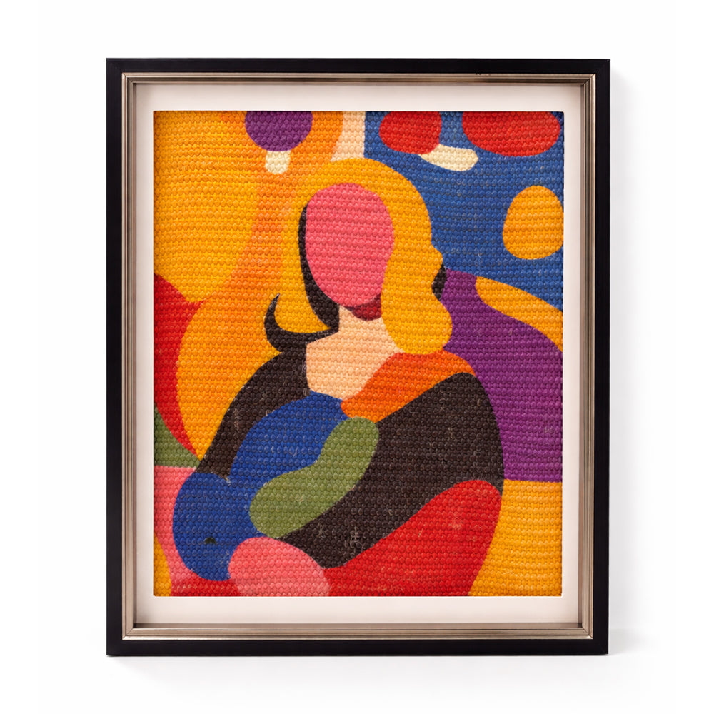 Monalisa Abstract Wall Art Cat Scratcher - Soulpurrpose