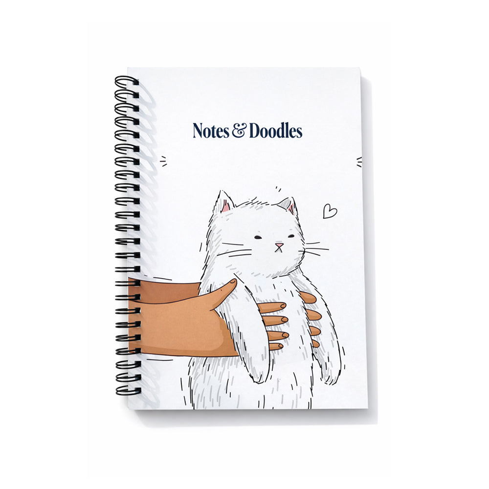 My White Cat Notebook - Soulpurrpose