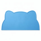 Feeding mat blue