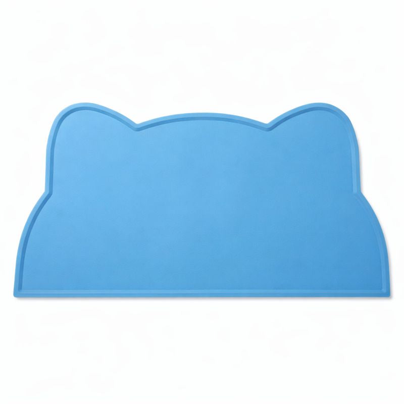 Feeding mat blue