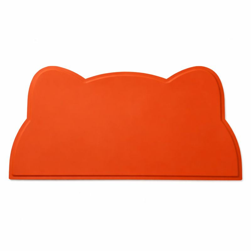 Feeding mat orange