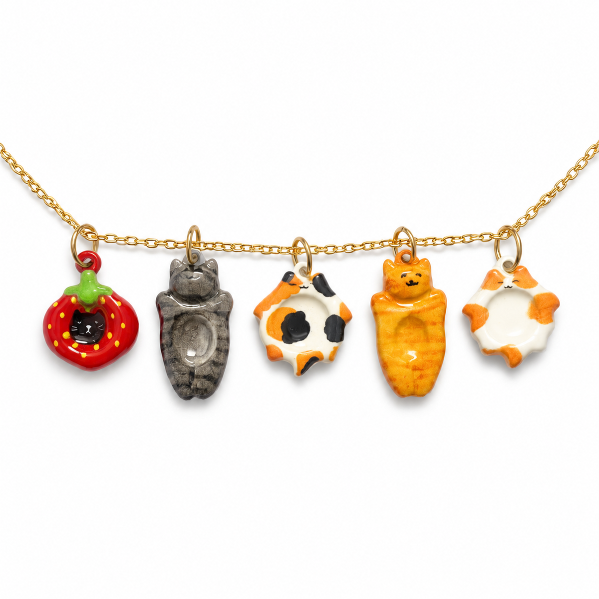 Cat Charm Pendant | 5 Playful Designs