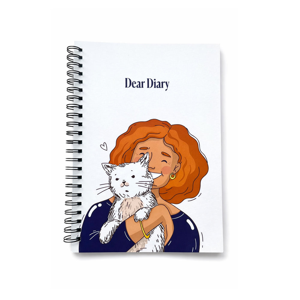 Purr More Worry Less Notebook - Soulpurrpose