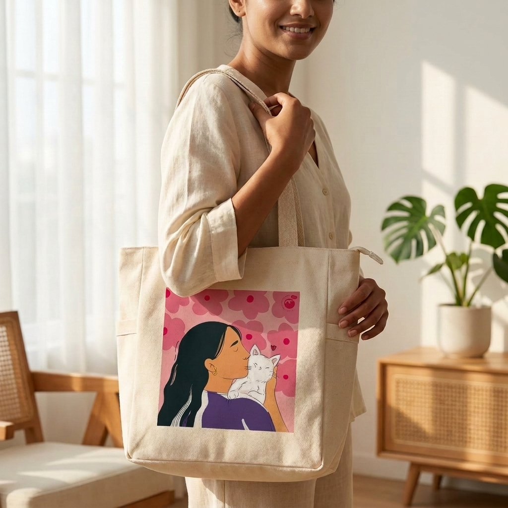 A Quiet Moment Tote