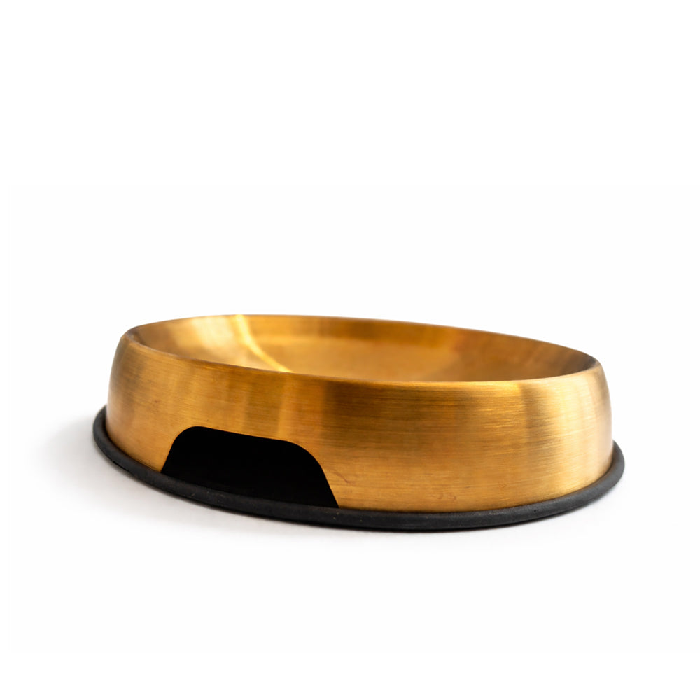 Whisker-Friendly Cat Bowl – Stainless Steel Feeding Bowl