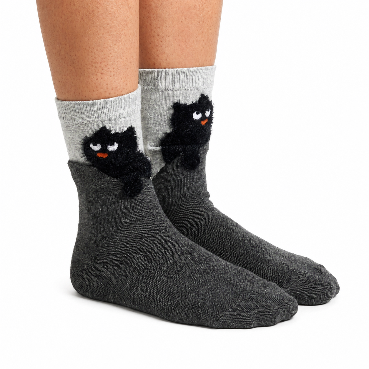 Purrfect Paws Cat Socks