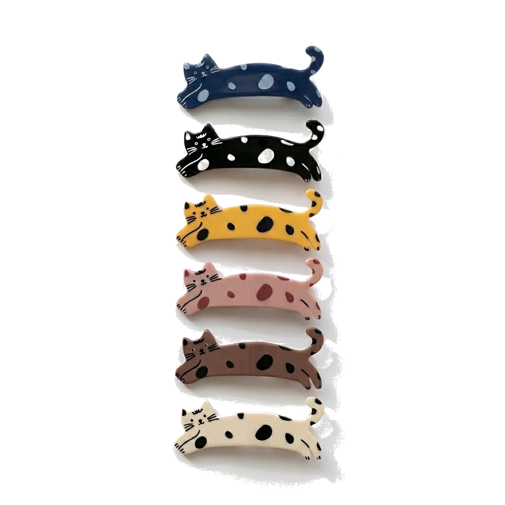Cat Shape Long Hair Clips