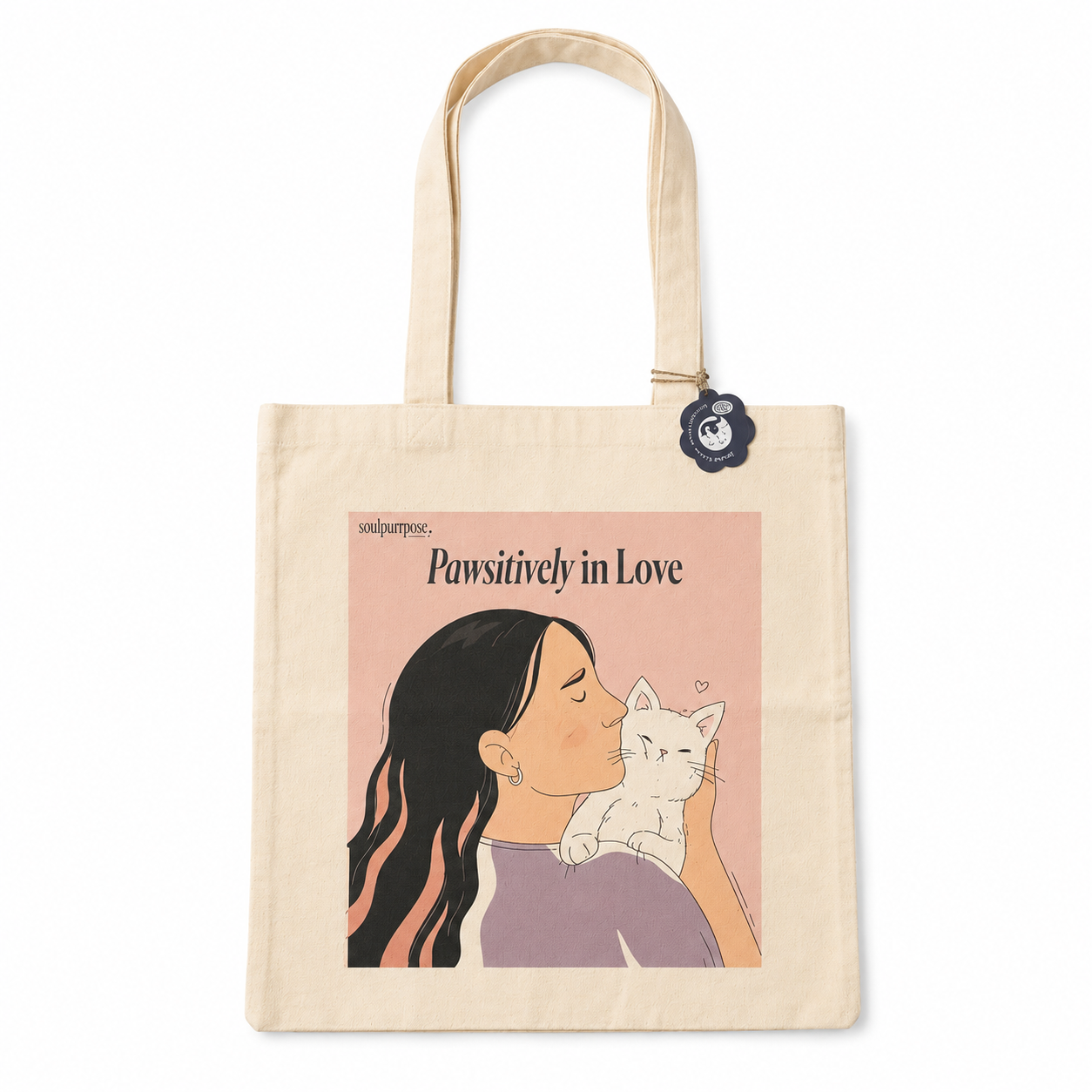 Designed Cat Lover Tote Bag Collection